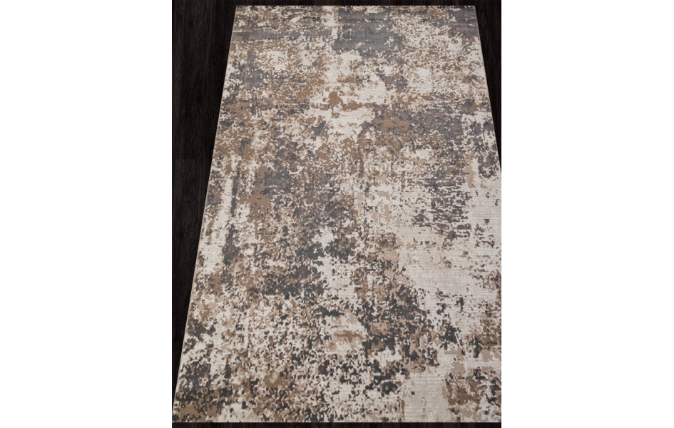 Ковер M028A - CREAM / GRAY - Прямоугольник - коллекция SIESTA