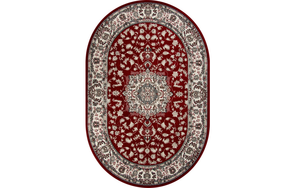Ковер D412 - RED - Овал - коллекция GAVANA